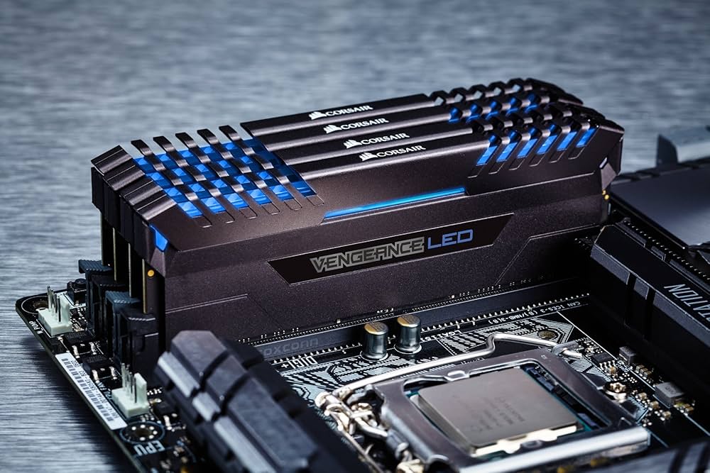 PCパーツ CORSAIR Vengeance Blue LED DDR4 3000Mhz 32GB (8GBx4) 288pin UDIMM MM3197 CMU32GX4M4C3000C15B Amazon | CORSAIR Vengeance Blue LED DDR4 3000Mhz 32GB (8GBx4